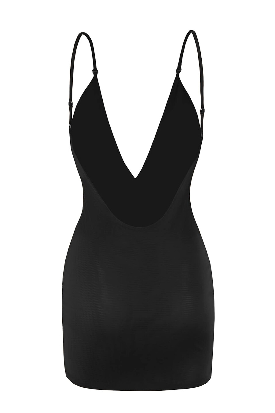 intimates pehmeä verkkokankainen monikäyttöinen minimekko mustana